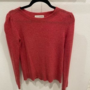 Pink cashmere sweater size small